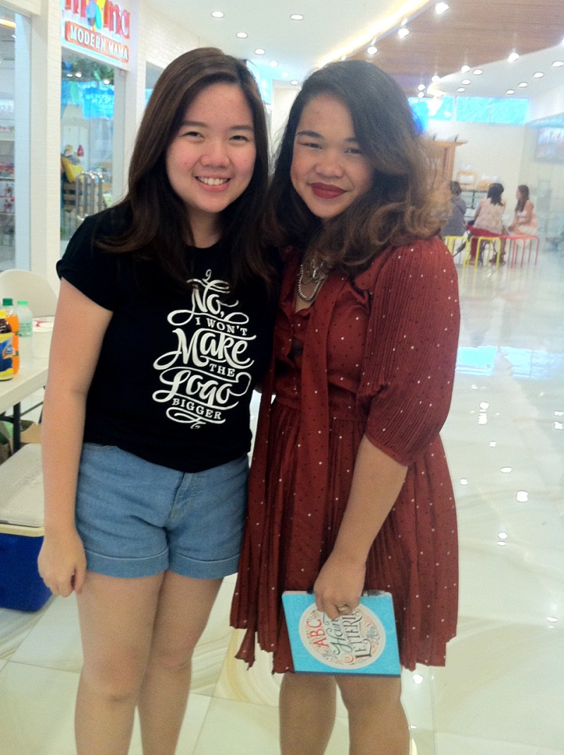Gizelle Faye Cebu Fashion Blogger Hand Lettering Workshop Abbey Sy Joan and Klaire -7